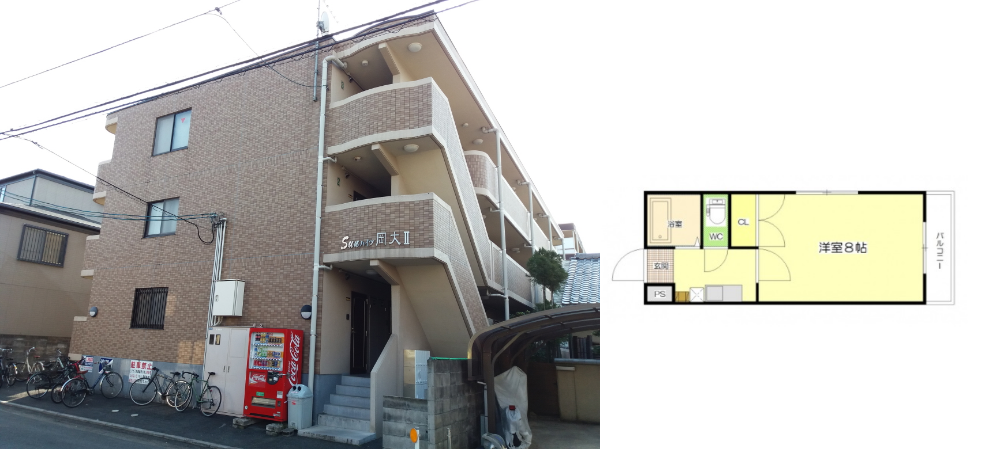 サンハイツ岡大Ⅱ