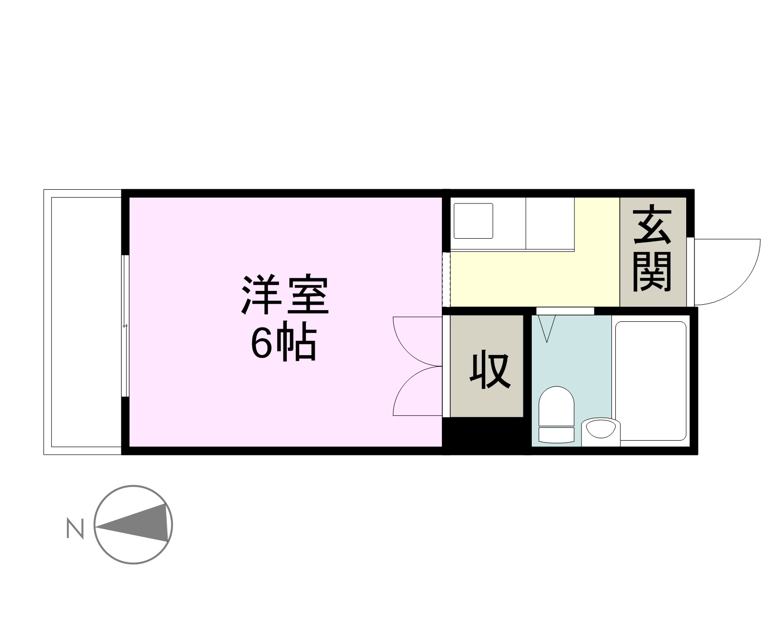 サンハイツ岡大Ⅰ