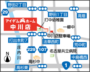 中川店地図