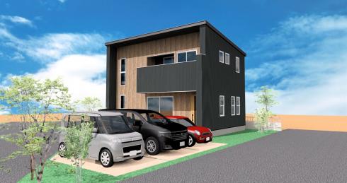 福田古新田7号地外観パース20201219-2
