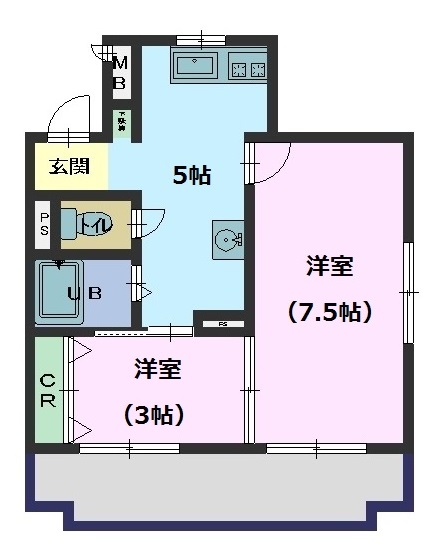 メロンハウス間取り