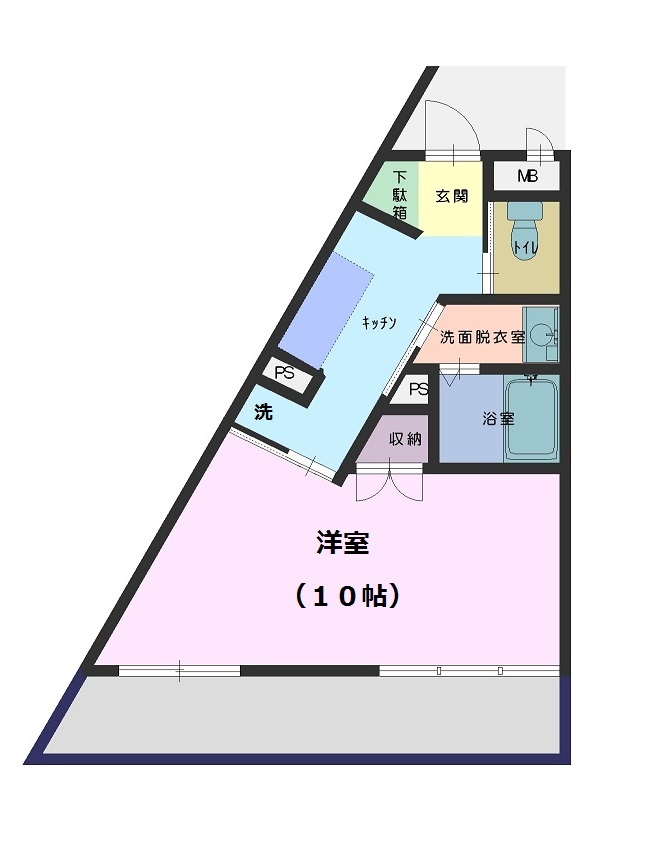 ヴァンヴェールAタイプ間取帖数大