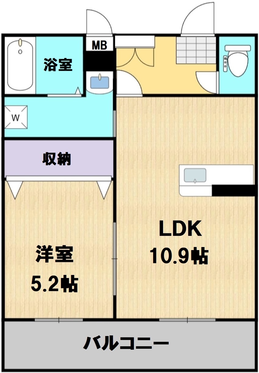 リヴェール7西条町下見 間取り