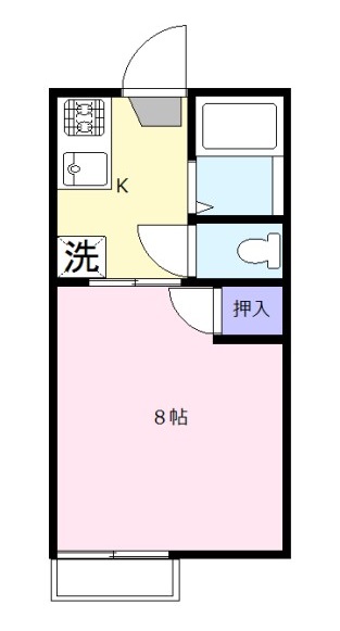 レジデンス21AB間取り