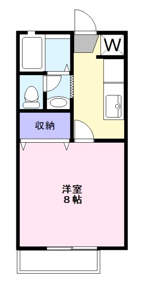 プレジールSHIGEMORI間取り