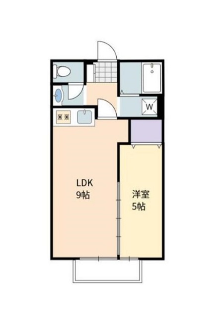 ロッキータウン1番館間取り