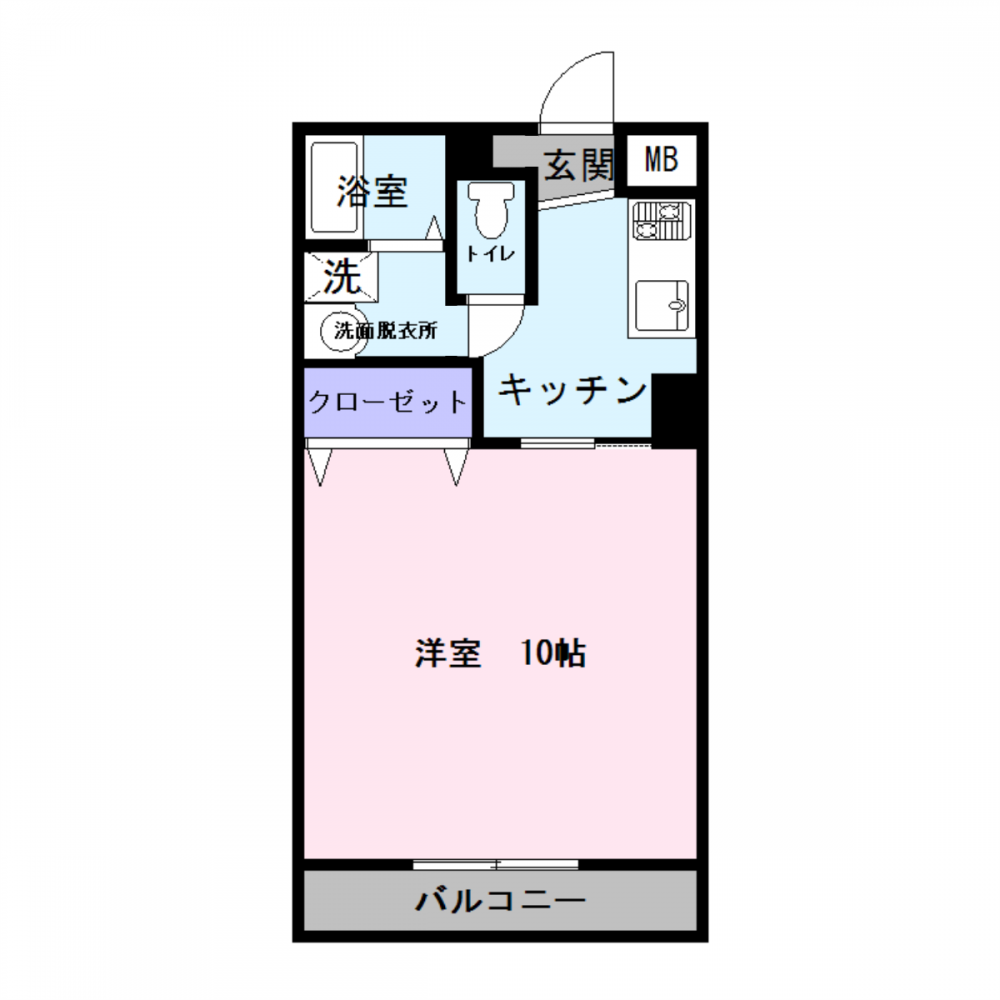 ビッグワンコーポ5号室(容量大きい方)
