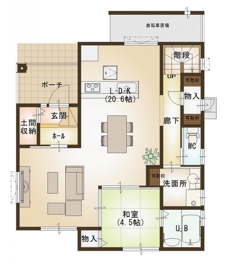 1階平面図