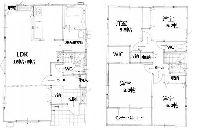 3号棟 間取り図