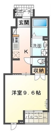 Little suiteⅡ 間取り