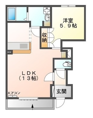 Leap 柔Ⅱ 101 間取り
