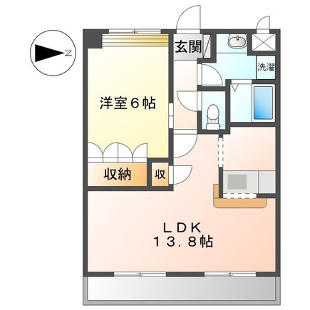 グレイスヒルズⅡ 203 間取り