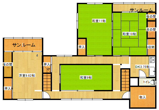 板柳町加藤邸売家2F