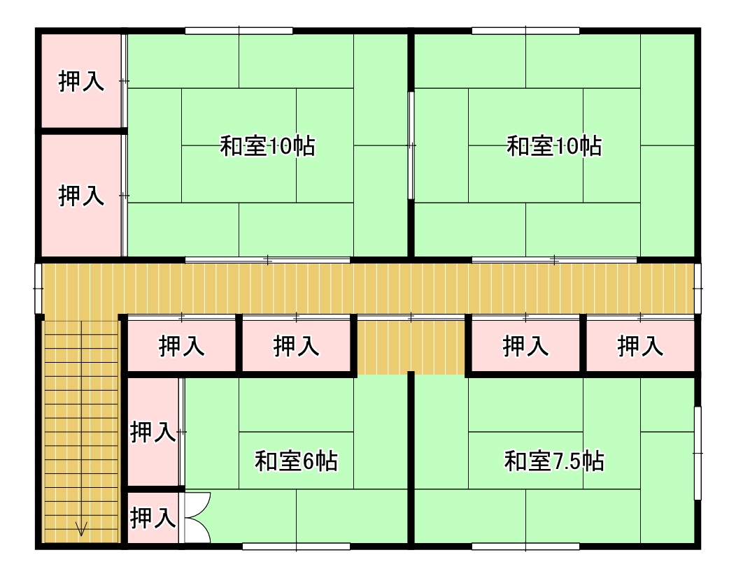 成田邸売家2Fみどり町4丁目