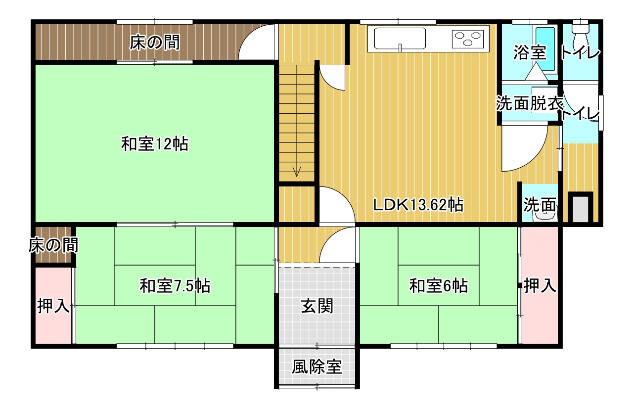 鳴海邸売家1F