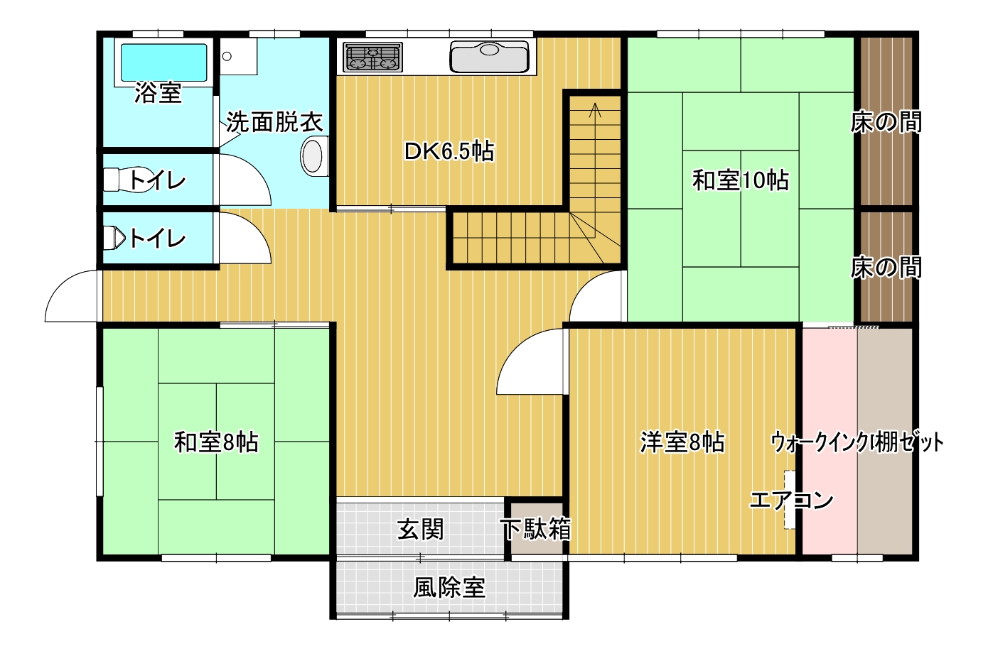 成田邸売家・金木嘉瀬1F