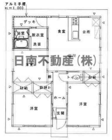 スターホープD棟 間取図