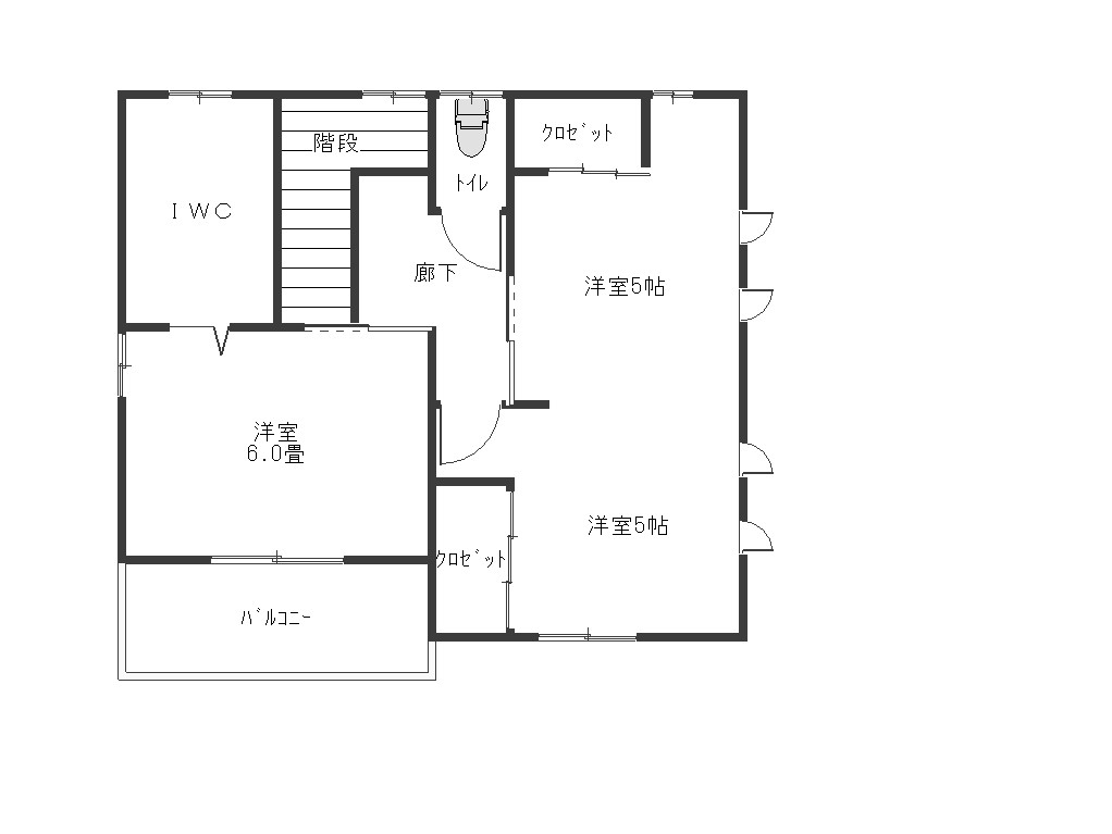 西弁分中古住宅 エビハラ邸2階2
