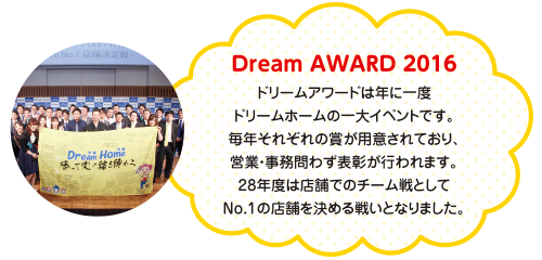 Dream AWARD 2016
