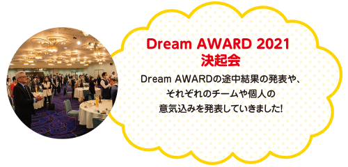 Dream AWARD 2021 決起会