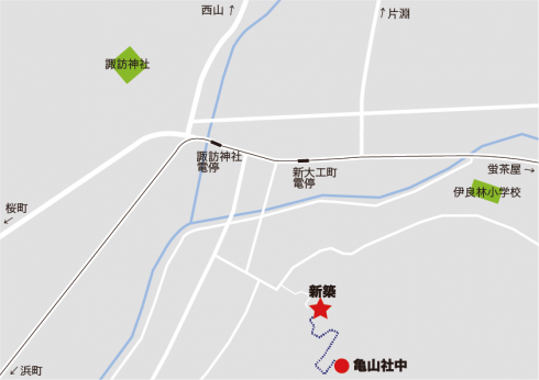 亀山社中map