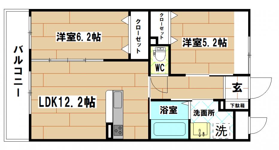 中井4丁目新築賃貸マンション　3号・6号2LDK