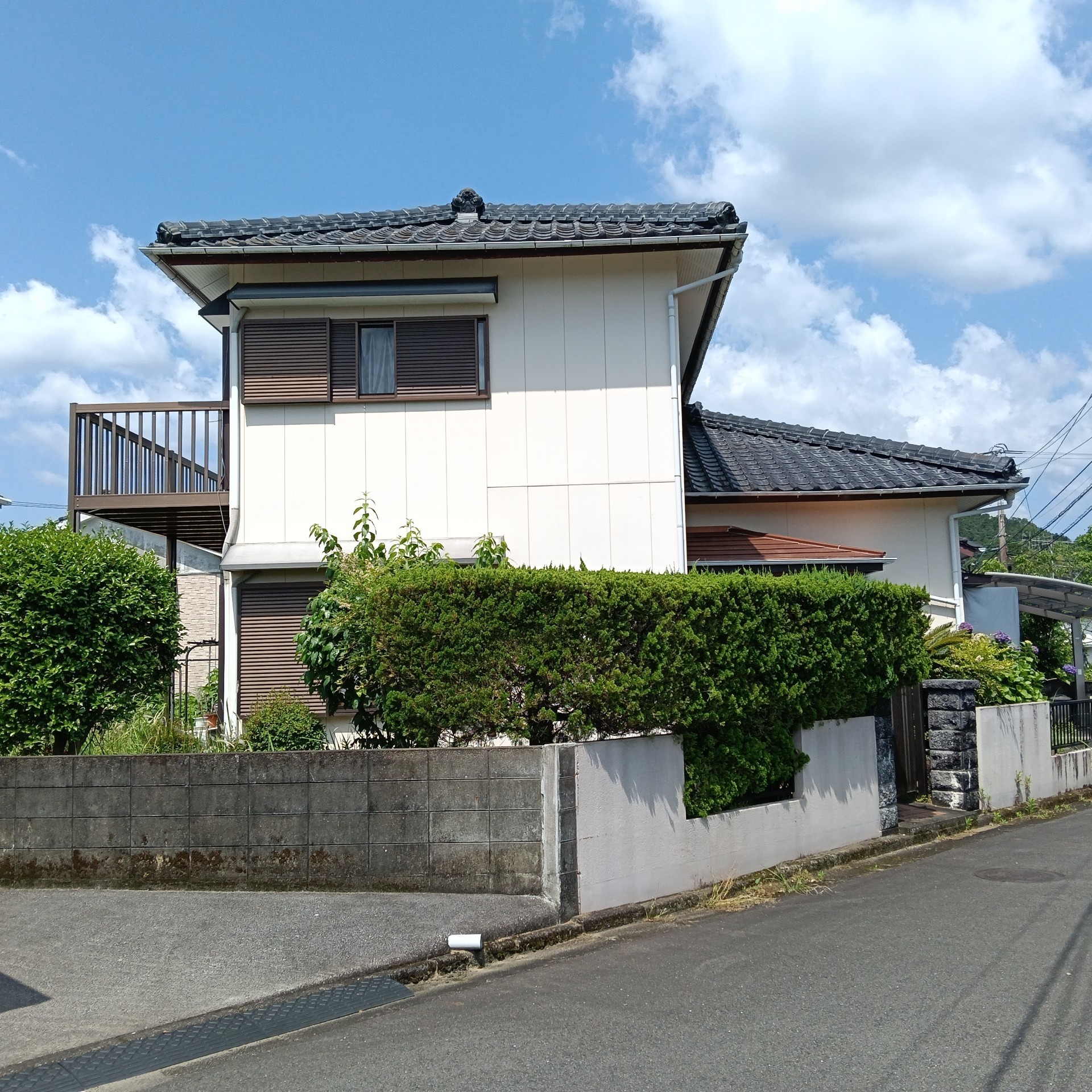 売買/中古住宅】延岡市無鹿町｜高台に位置する中古住宅｜土地約90坪