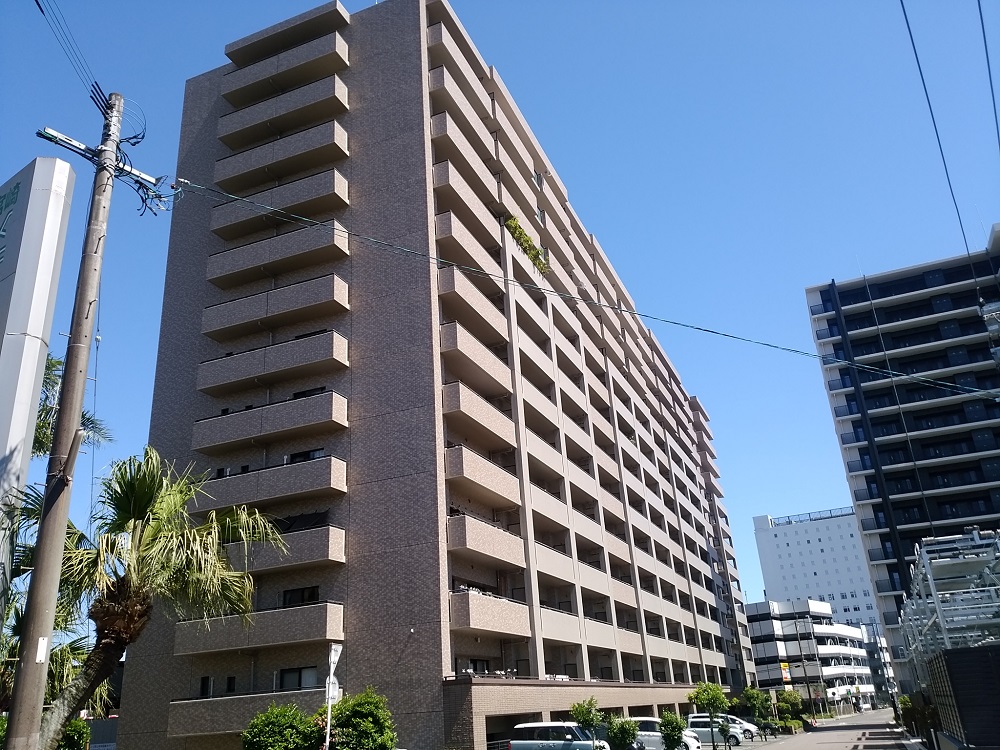 中古マンション】宮崎市錦町 4LDK 上階角部屋 二方バルコニー