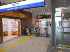 椎名町駅改札
