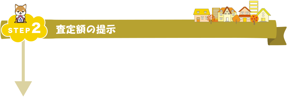 STEP2 査定額の提示