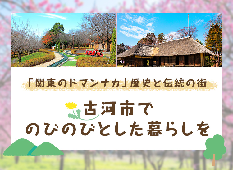 古河市の不動産情報 古河に移住したくなる魅力をお届け 日進ホーム