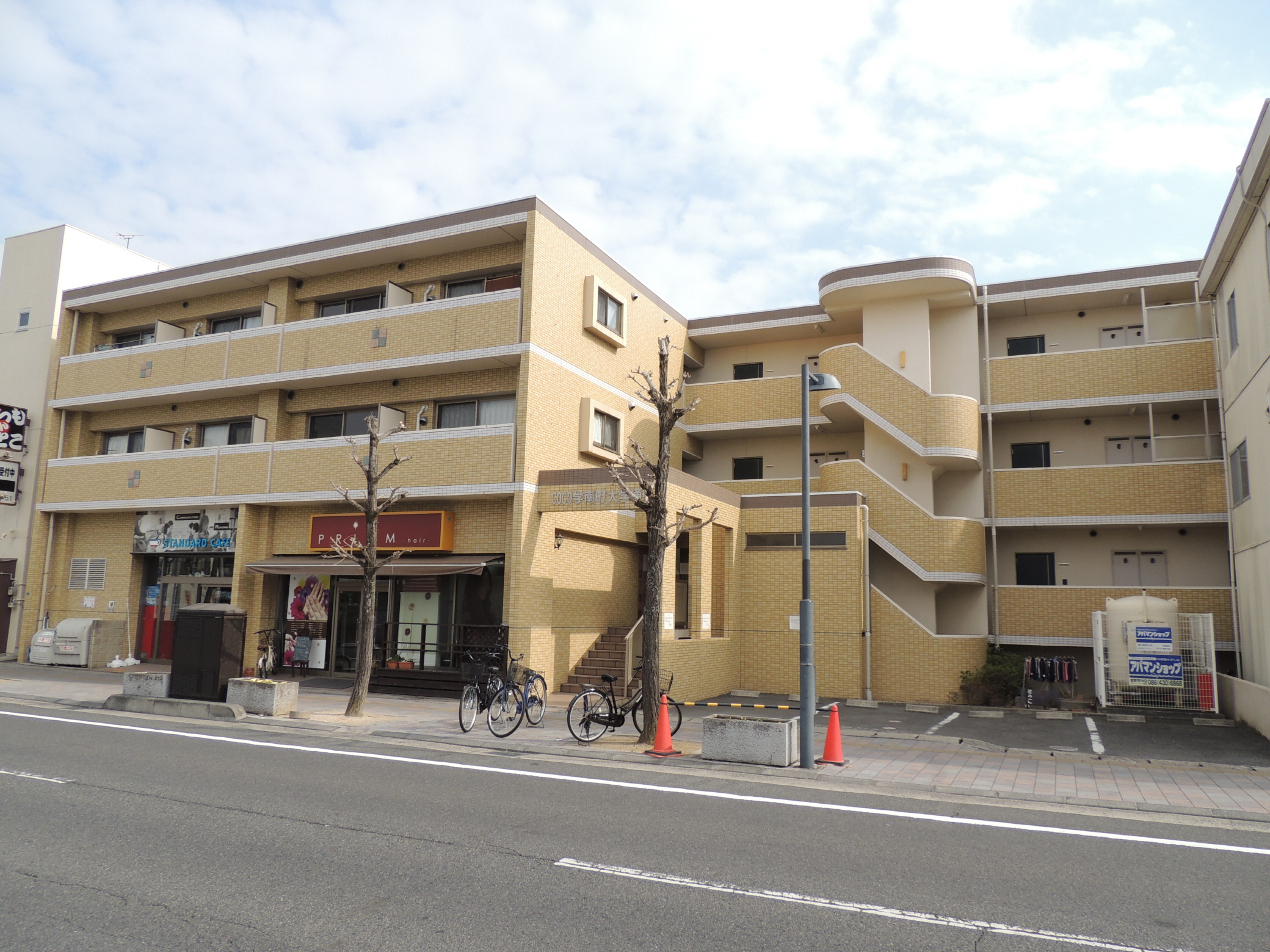 物件ライブラリー Coco学南町 岡山市北区学南町2丁目6 16岡山大学 岡山理科大学学校周辺の 学生 アパートは サマー ラボ アパマンショップ岡山津島店