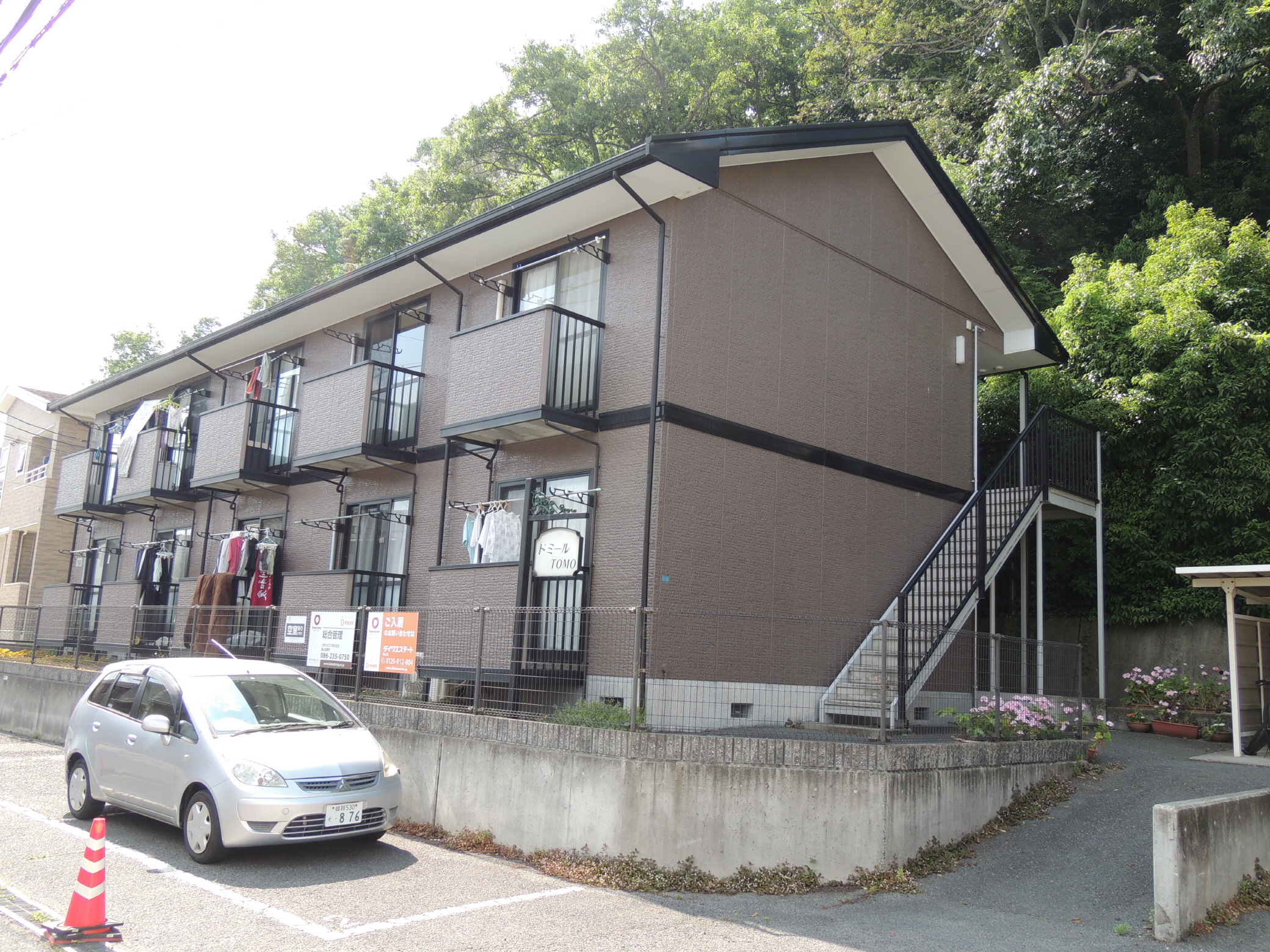 物件ライブラリー ドミールtomo 岡山市北区津島東3丁目1 12岡山大学 岡山理科大学学校周辺の 学生 アパートは サマー ラボ アパマンショップ岡山 津島店