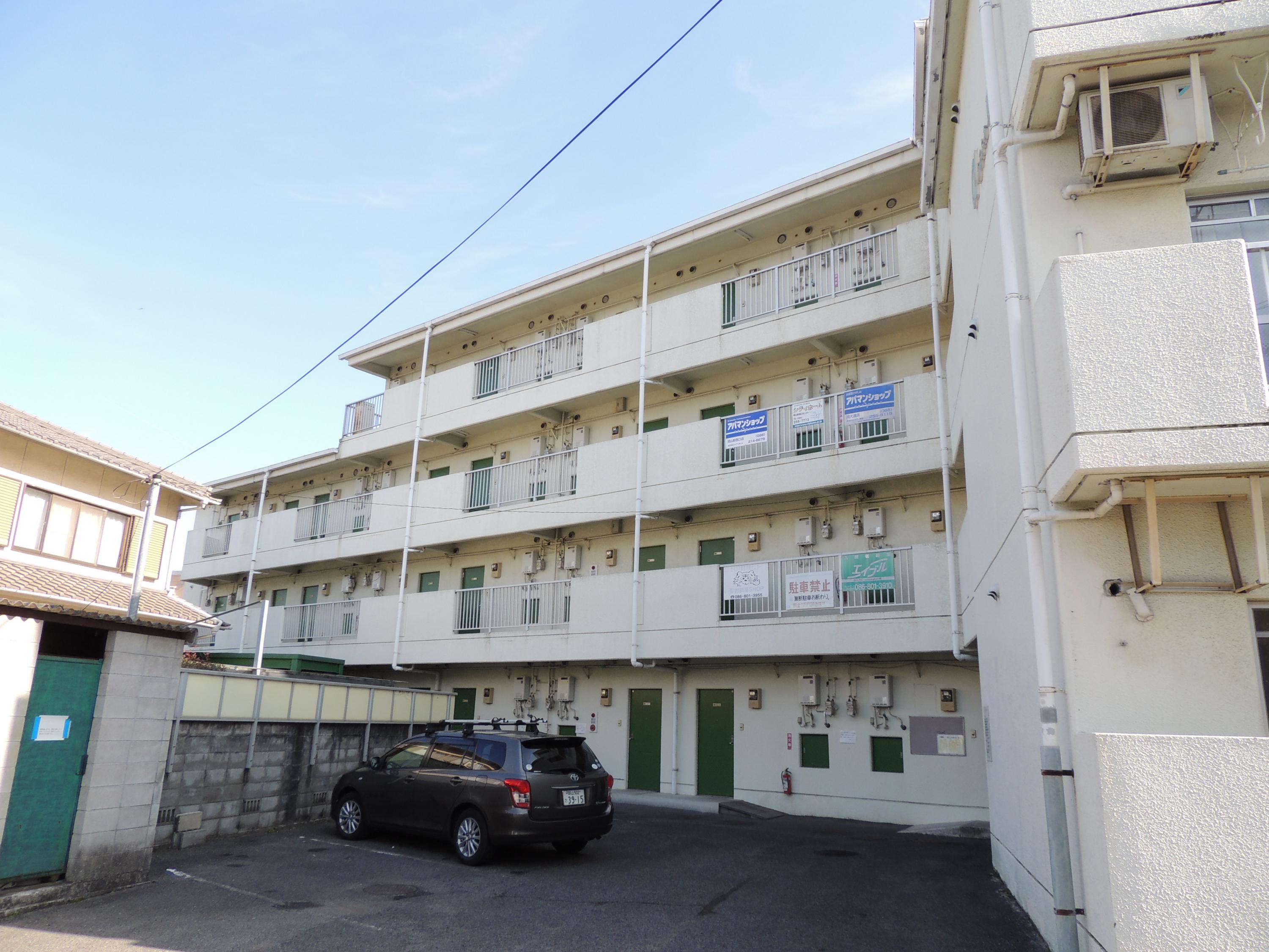 物件ライブラリー あるふぁ南方 岡山市北区南方5 8 17岡山大学 岡山理科大学学校周辺の 学生 アパートは サマー ラボ アパマンショップ岡山津島店