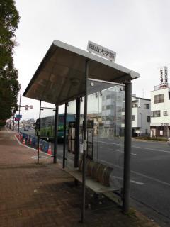 岡山大学筋バス停