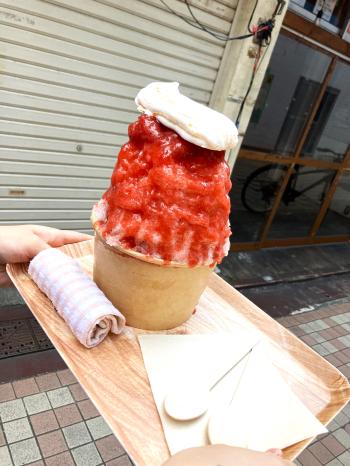 ☆とまとちゃんの笹塚さんぽ☆16 スイーツハウスのかき氷 | 笹塚