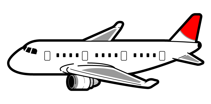 フリー Jal 飛行機 イラスト