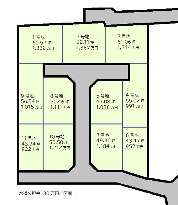 土佐市高岡町乙11区画分譲宅地 売買物件一覧 | 高知市の不動産